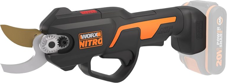 WORX Sécateur Brushless sans fil 20V WG330E.9, coupe jusqu'à 25 mm